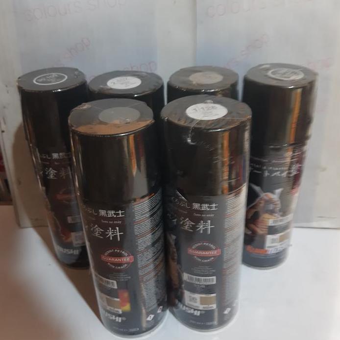 CAT SEMPROT SAMURAI PAINT PUTIH/SILVER/HITAM/HITAM DOF/CLEAR ISI 400CC