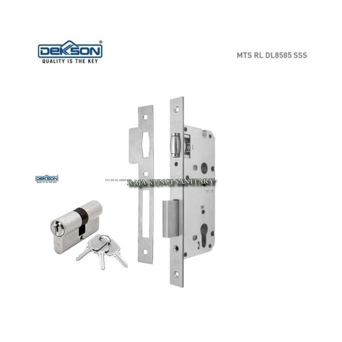Mortise Lock Roller Dekson MTS RL DL/8485/ 8585/8685/SSS/Body Kunci Pelor Dekson