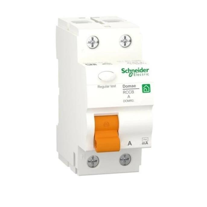New Domae RCCB ELCB 2P 63A 6Ka 30mA DOMRO1263 Schneider