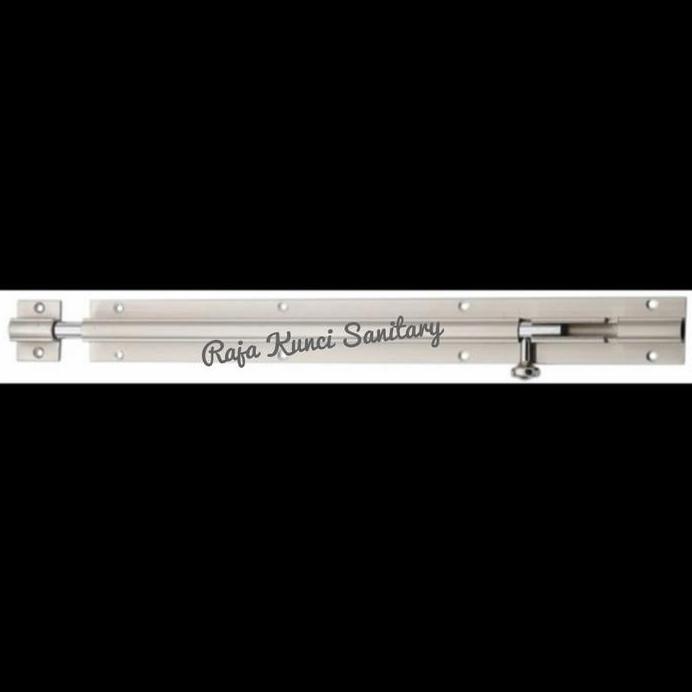Grendel Tempel/Grendel Pintu/Slot/Barrel Bolt Stainless 24"/inch/60 cm