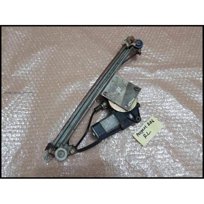 BEST DEAL BELAKANG KIRI REGULATOR DAN MOTOR POWER WINDOW PEUGEOT 206 