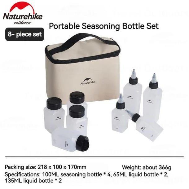 Botol bumbu set naturehike CNH22CJ043 perlengkapan alat masak camping