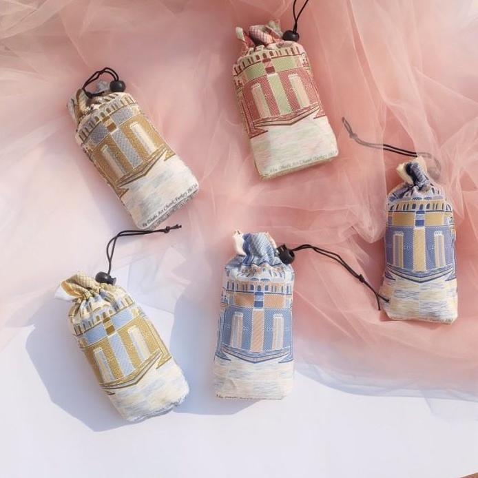 Sajadah Travel Saku Abu Dhabi Souvenir Kantong Pouch Dompet Tas Kecil