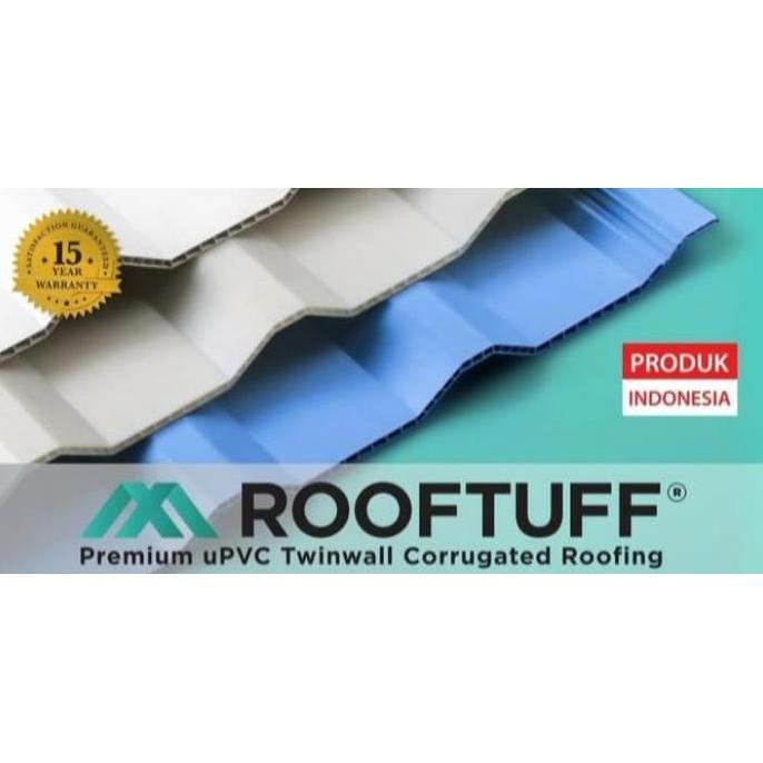 Atap UPVC ROOF TUFF / Mtr