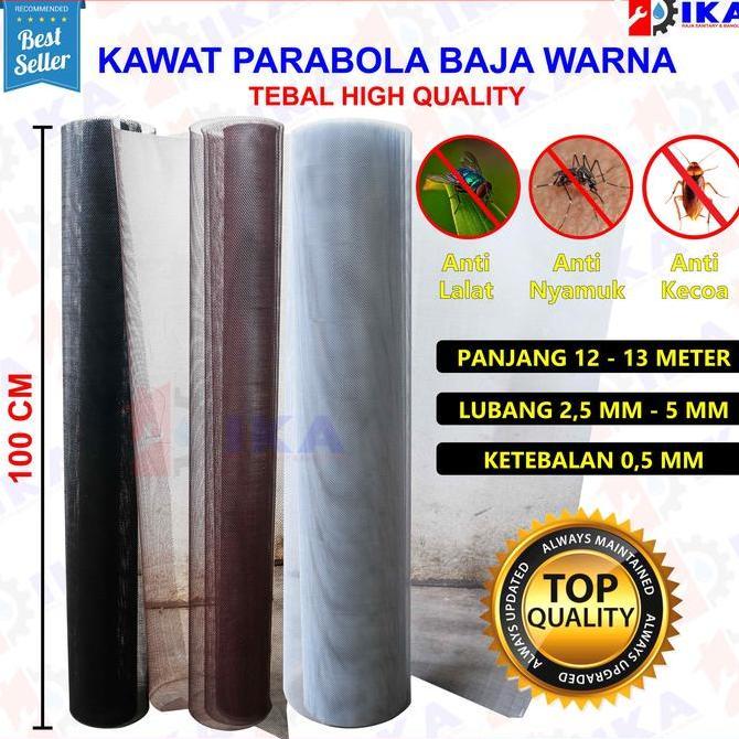 SYAUBAN Kawat parabola serangga nyamuk baja pintu Long Warna jendela alumunium