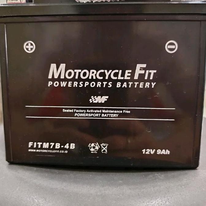 Aki Motor FITM7B4B GM7B4B 12V 9Ah Yamaha Nouvo Scoio Honda Ter