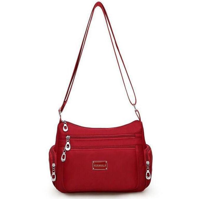 BELANJA SEKARANG Z-004 - SELEMPANG - TAS  MURAH - TAS WANITA - TAS NILON ANTI AIR  BELANJA SEKARANG