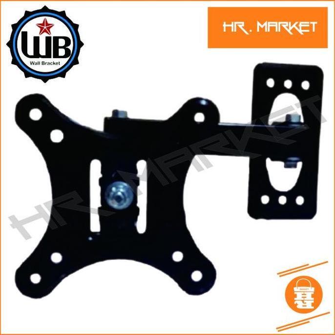 Bracket TV Monitor 24 21 26 17 14 Inch Dijamin Cocok 14 - 28