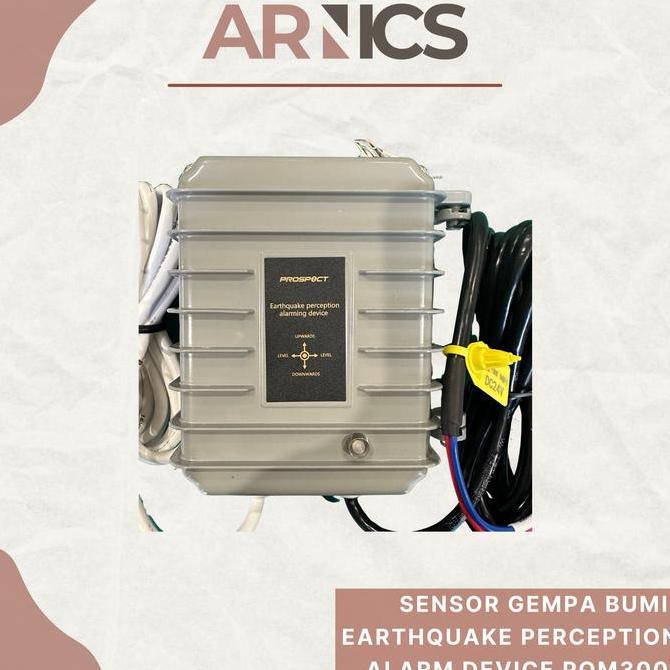 Sensor Gempa Bumi Lift PQM3000 / Earthquake Alarm Device PQM3000 ES