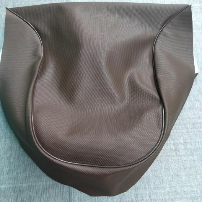 Kulit Jok Motor Scoopy ori cokelat - Victory-jok