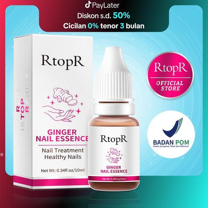 Sumimasen- Rtopr BpomSerum Kuku Jahe Untuk Memperkuat Dan Menyehatkan Permukaan Kuku 10Ml