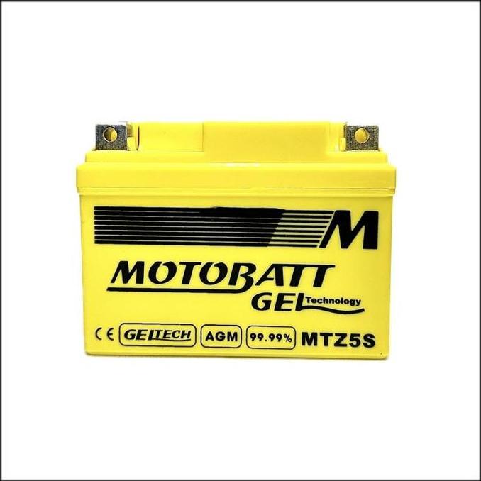 Aki Motor Honda Scoopy Fi Sporty Motobatt Mtz5S Aki Kering / Gel