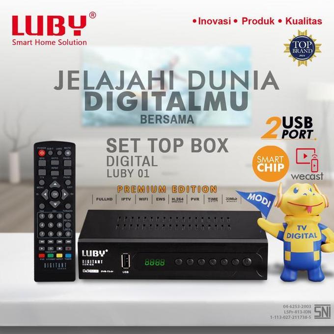 Set Top Box Luby Dvb-T2-01