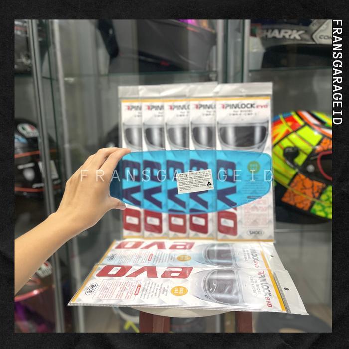 Pinlock Antifog Untuk Helm Shoei X14 Z7 Gt Air Nxr Rf1200 High Quality Original Dan Terpercaya