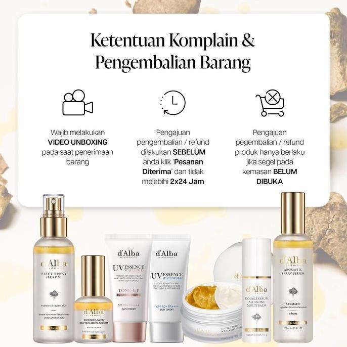 Josei- [K-Beauty Lux Campaign Special] D'Alba White Truffle Vital Spray Serum 100Ml