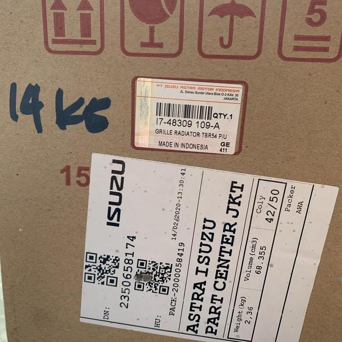 Gril Depan Panther Pick Up 2010 Original Ready