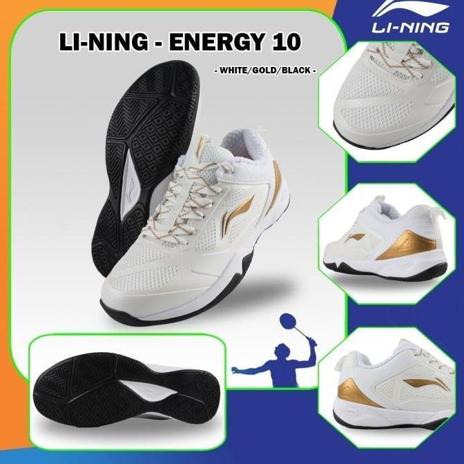 Smastr- Clearance Sale Lining Energy 10 Sepatu Badminton All Series