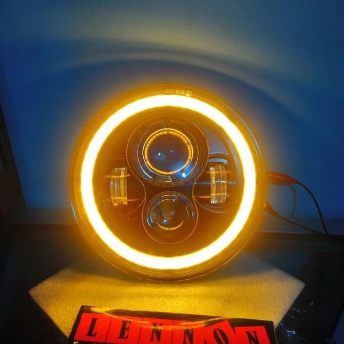 HEADLAMP HEAD LAMP LAMPU UTAMA DAYMAKER RING 7 IN SUZUKI JIMNY KATANA ORIGINAL DAN TERPERCAYA