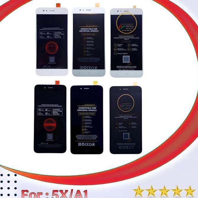 lcd touchscreen xmi mi 5x / mi a1 fullset new original