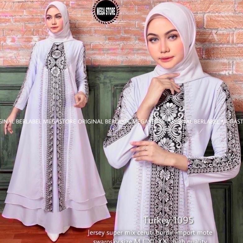 Awet Gamis Turkey 1062 Turkey 3410 Hawa #135 Dress Busana Muslimah By Original Mega Store Farzolla 2