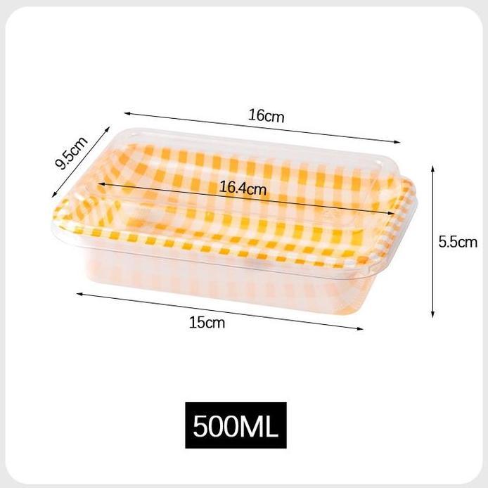 10pcs KOREAN dessert box kotak mika kue dessert box cake tiramisu box