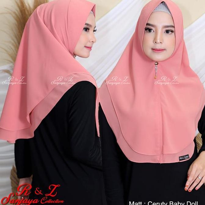 Promo KHIMAR CERUTY 2 LAYER OVAL MINI/KHIMAR SABRINA 2 LAYER/KERUDUNG SABRINA 2 LAYER OVAL MINI/HIJA