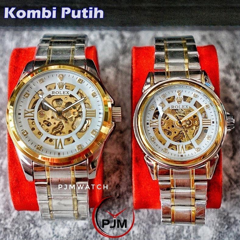 recommended jam couple otomatis rolex | tali rantai romawi jam automatic pasangan pria wanita