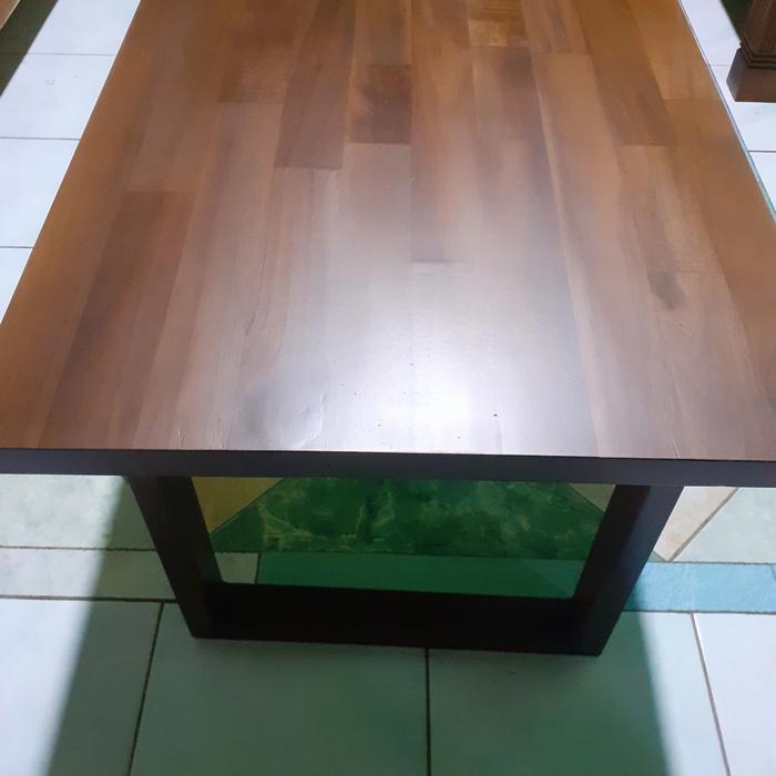 top table kayu jati