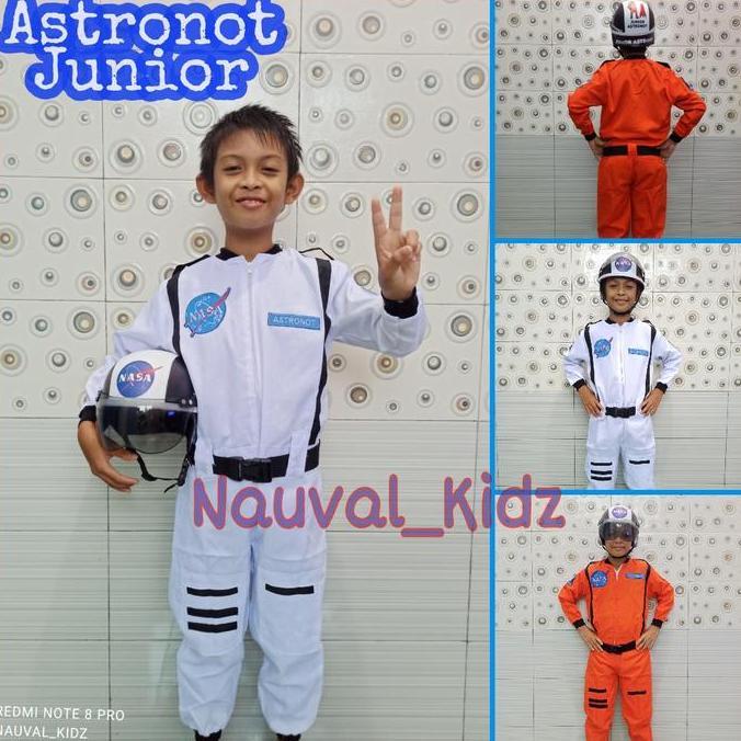 Baju Wearpack Anak Profesi Astronot + Helm