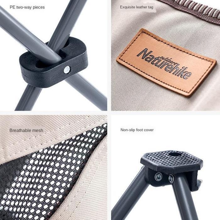 KURSI LIPAT NATUREHIKE NH20JJ022 TIPE 26 PORTABLE CAMPING MANCING
