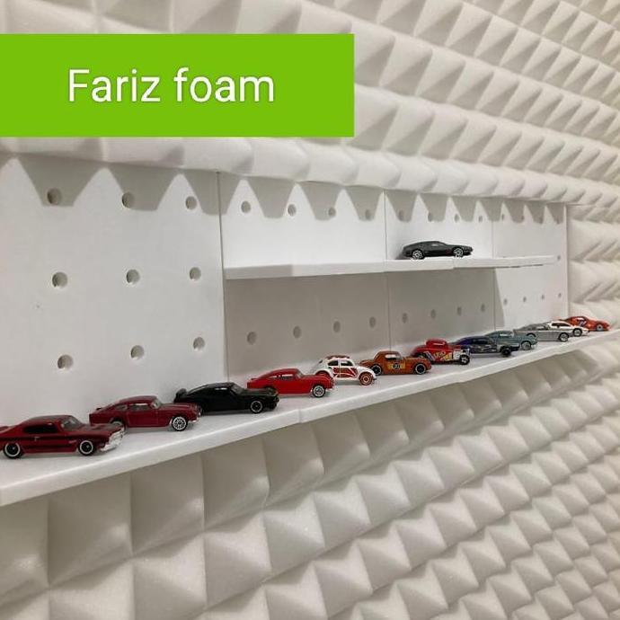 busa peredam suara piramid putih 50506