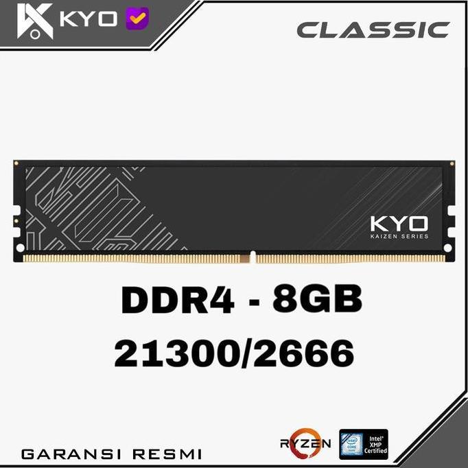 Comcom- Ram Pc Kaizen Ddr4 8Gb 21300 / 2666 Mhz Ram Pc Ddr4 8Gb 2666 Mhz