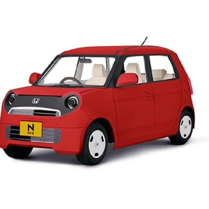 DIY Papercraft Mobil Honda N One With Interior Realistic Model