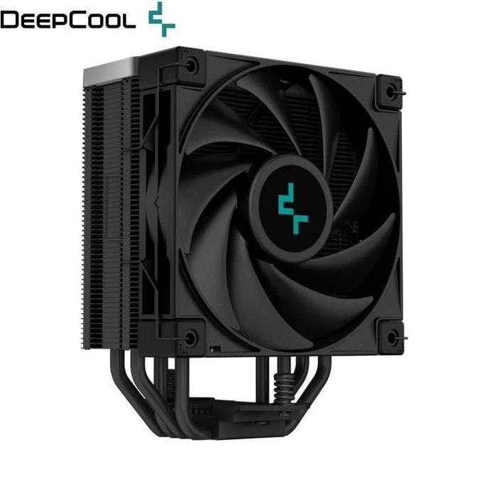 Comcom- Deepcool Ak400 Zero Dark - Cpu Cooler + Bracket Lga 1700 - Zero Dark