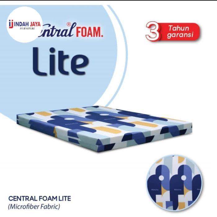 Central Foam Kasur Busa Lite Tinggi 13cm Garansi 3 Tahun Microfiber Fabric Indah Jaya Furniture Band
