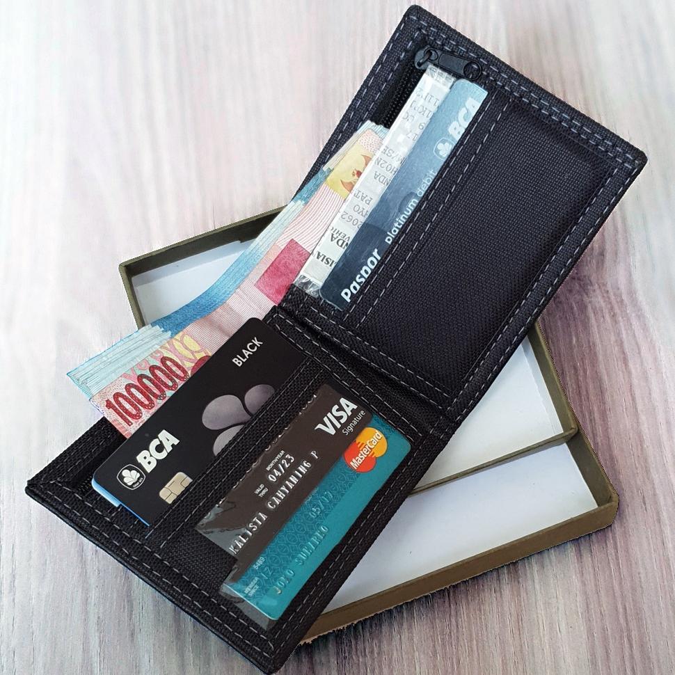 sale [JURAGAN TAS] REAL PIC Dompet Pria Dompet Kulit PU LOGO Branded PL1550 ORIGINAL + BOX DUS