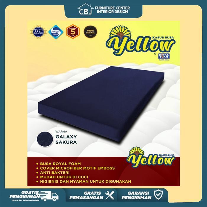 Kasur Busa Yellow by Royal Foam 90x200