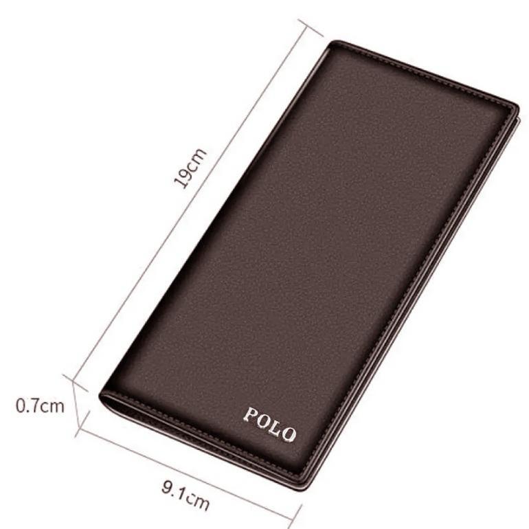 NEW PROMO Dompet Pria Kulit Sintetis Dompet Pria Wallet PANJANG Polo