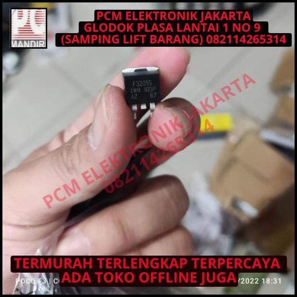 TERLARIS TRANSISTOR TR IC MOSFET MOS FET SMD IRF3205S 110A 60V F3205S 