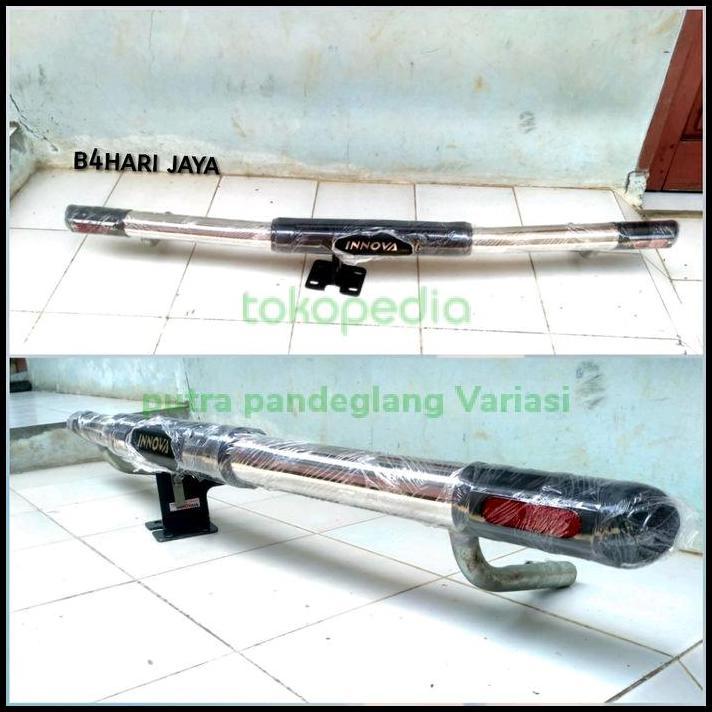 GRATIS ONGKIR TANDUK BELAKANG BEMPER BELAKANG MOBIL SIGRA / CALYA BAHAN STENLIS 