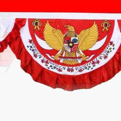BENDERA MERAH PUTIH BACKGROUND GARUDA MERAH PUTIH