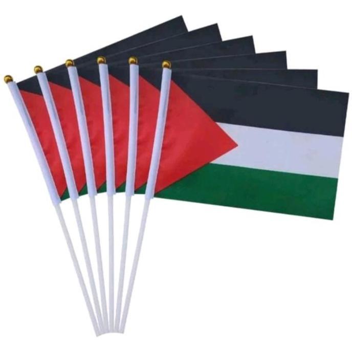 BENDERA TANGAN MINI PALESTINA INDONESIA