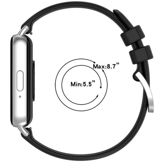 18mm/20mm/22mm Quick Release Band for Samsung Galaxy Watch FE 7 6 5 4 Silicone Rubber Sport Strap Ta