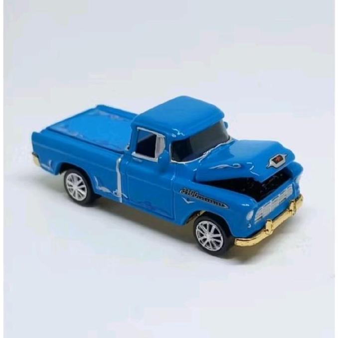 johnny lightning 1955 chevy cameo scrapin' loose diecast 1/64 (s)