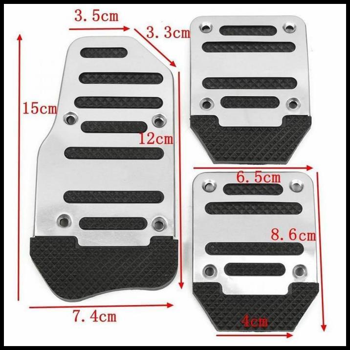 TERLARIS COVER PEDAL GAS MOBIL TOYOTA RAIZE MANUAL UNIVERSAL 