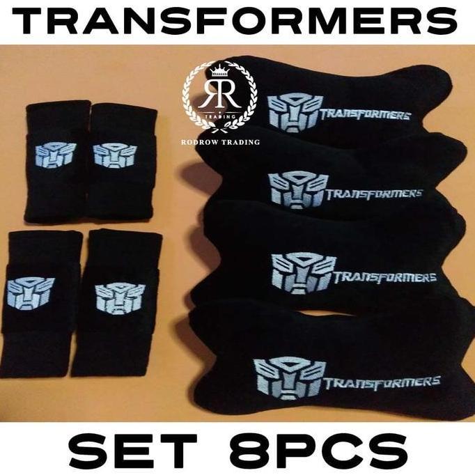 Bantal Mobil Transformers Set 8 pcs /Bantal jok mobil transformers set