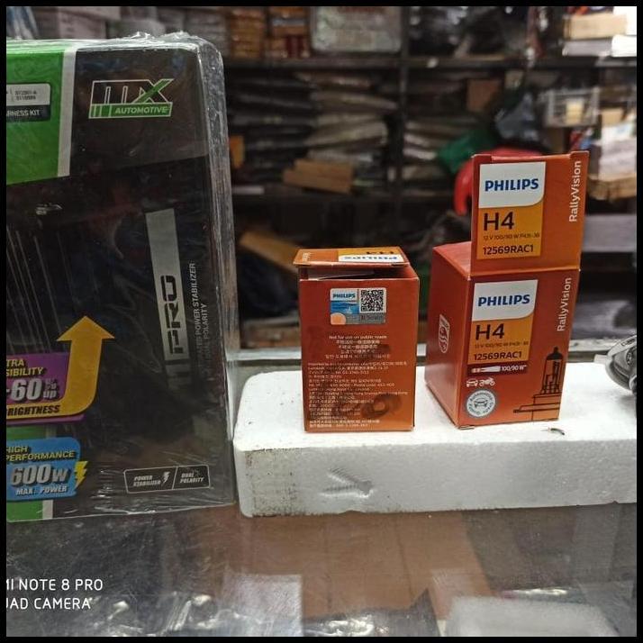 TERBARU LAMPU MOBIL H4 100 WATT + RILAY 
