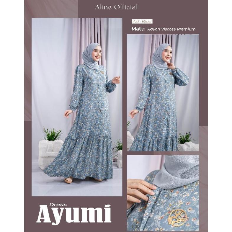 Gamis Ayumi Dress A-Line Rayon