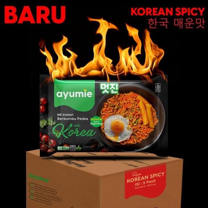 AYUMIE MI INSTANT NOODLE ISI 10 HALAL (10 PCS)