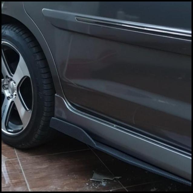 BEST DEAL WINGLET SAMPING VARIASI SAMPING BAWAH MOBIL SUZUKI SPLASH HITAM GLOSY 